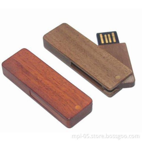 Elegant Wooden USB Flash Drive in Fashionable Design